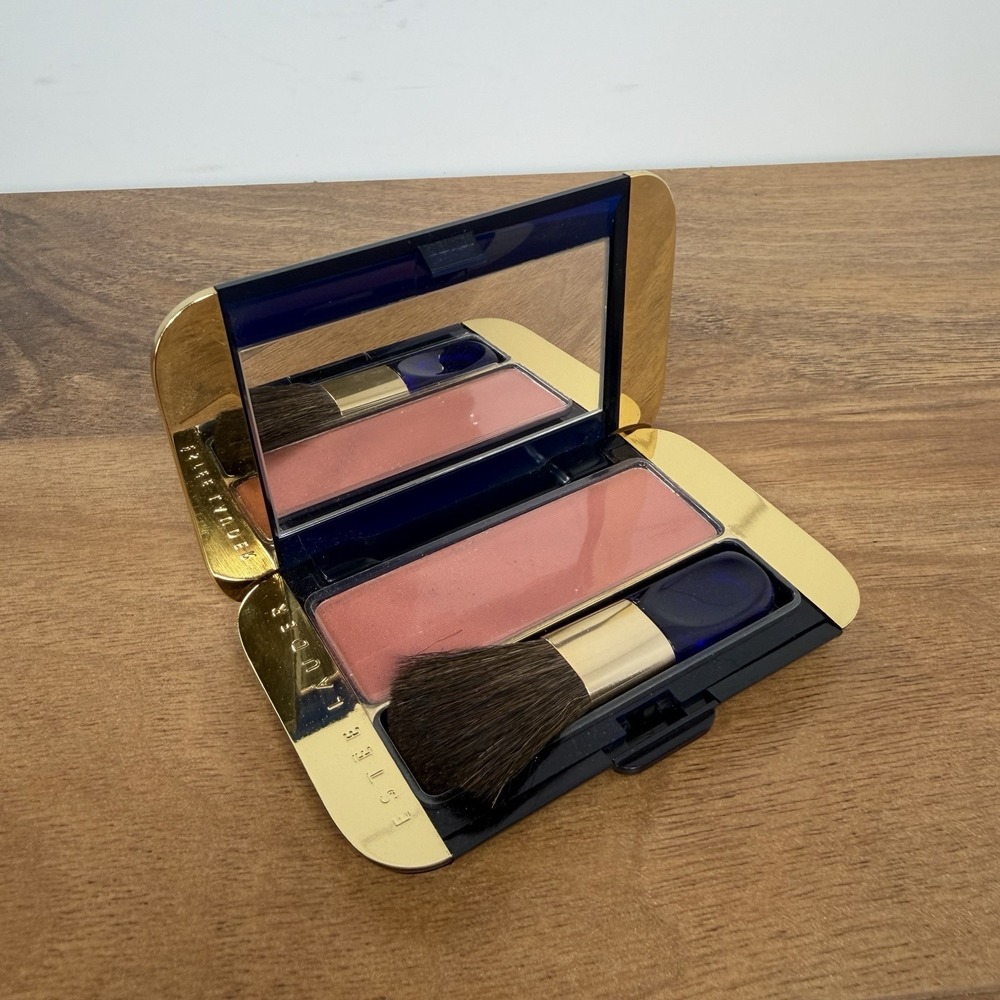 Estee Lauder Powder Blush Tangelo .33oz Full Size Discontinued Vintage Compact